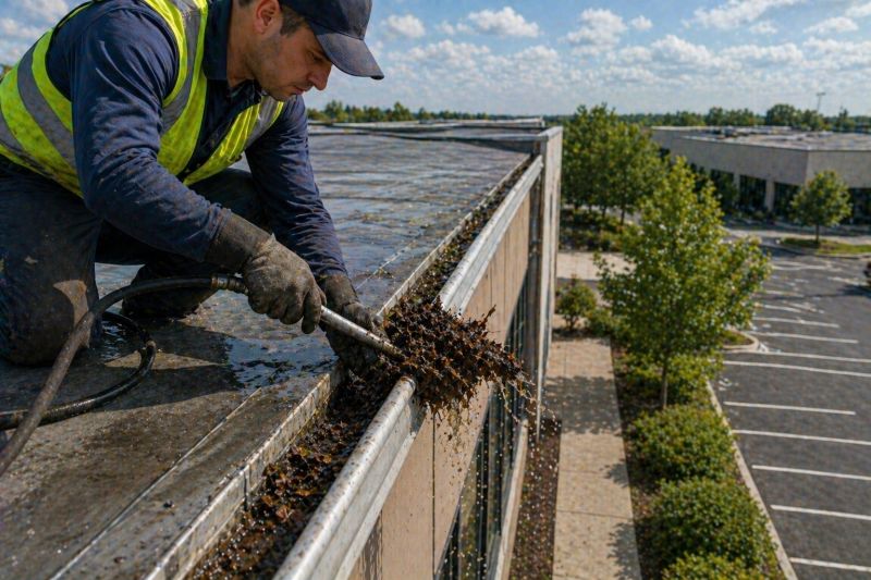 Business Gutter Cleaning in Mcdonough, GA