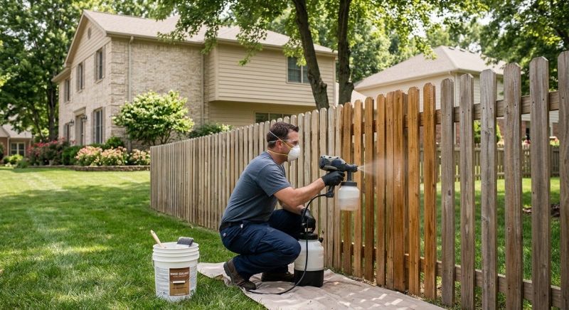 Cedar Fence Sealing in Seattle, WA