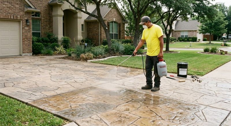 Concrete Driveway Sealing in Kansas City, KS