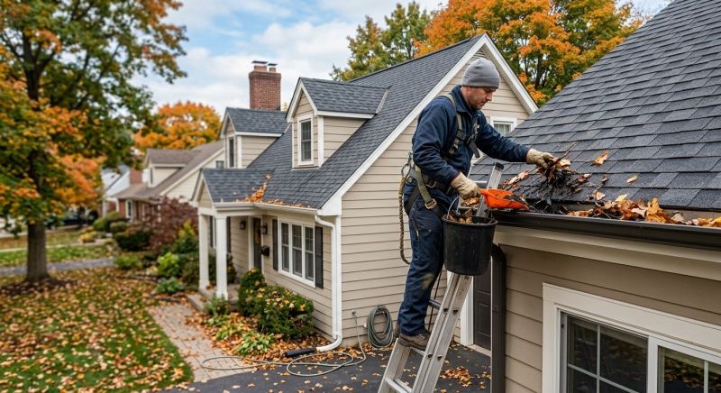 Rain Gutter Clearing in Westchester County, NY