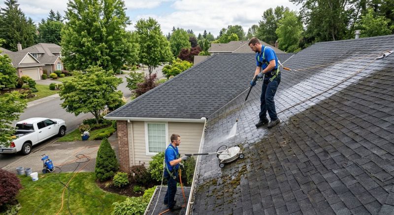 Roof Dirt Removal in Vancouver, WA