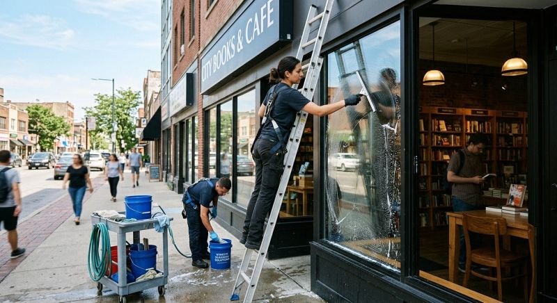 Storefront Window Cleaning in Denver County, CO