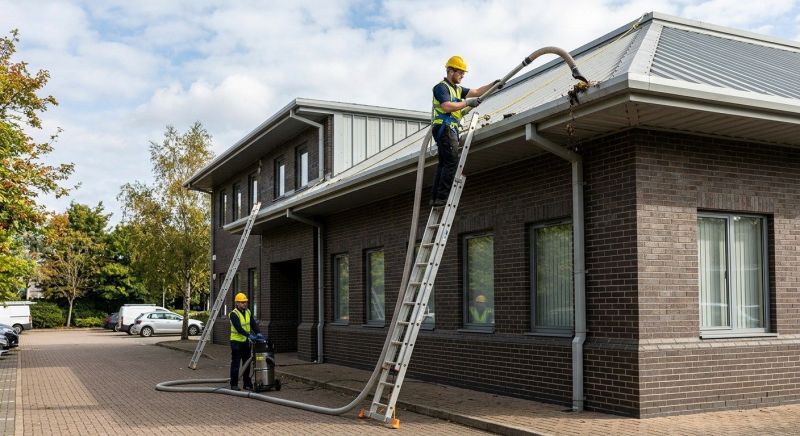Commercial Gutter Cleaning in Denver County, CO