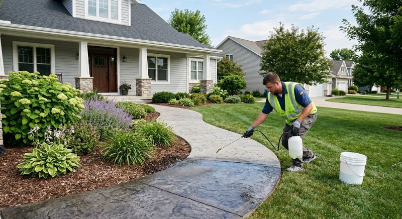 Concrete Walkway Sealing in Gig Harbor, WA