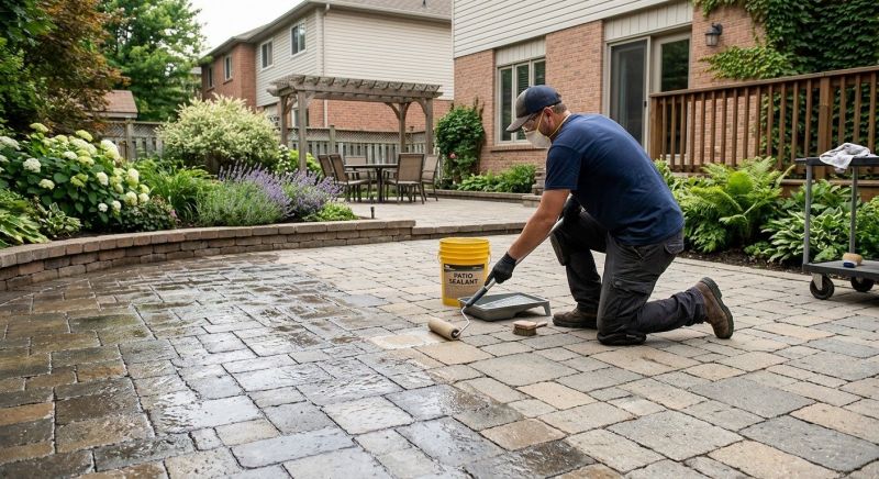 Courtyard Sealing in Puyallup, WA