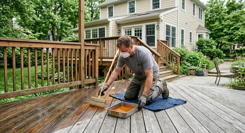 Deck Sealing in Alpharetta, GA