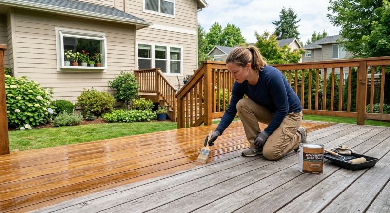 Deck Waterproofing in Bellevue, WA