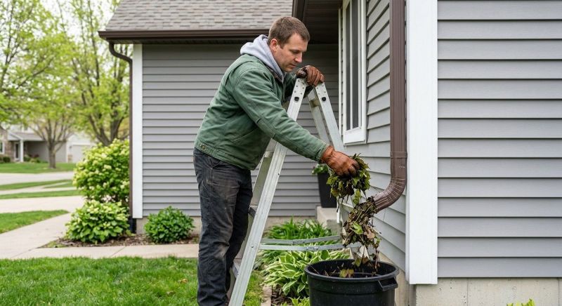 Downspout Cleaning in Longmont, CO