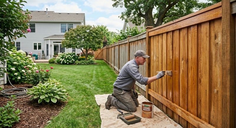 Fence Sealing in Renton, WA