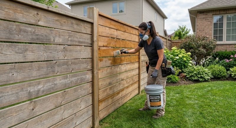 Fence Sealing in Alpharetta, GA