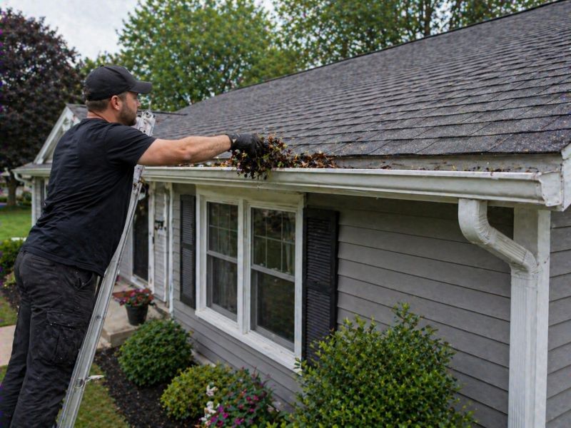 Garage Gutter Cleaning in Fredericksburg, VA