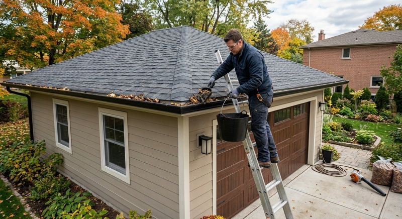 Garage Gutter Cleaning in Long Island, NY