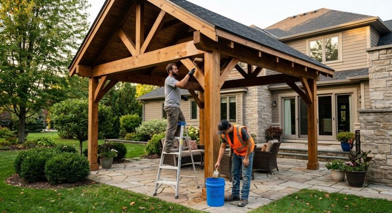Pavilion Sealing in Redmond, WA