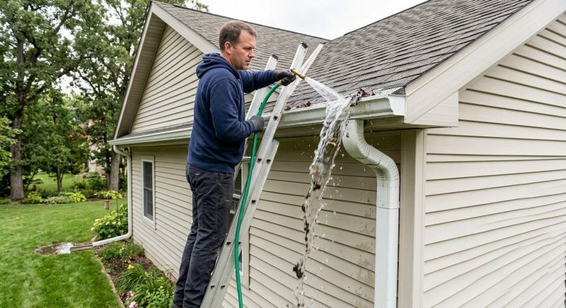 Rain Gutter Clearing in Baltimore, MD