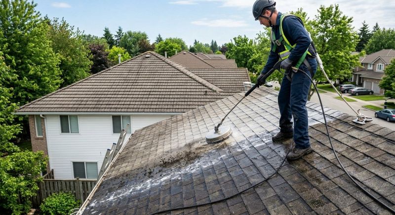 Roof Mildew Cleaning in Vancouver, WA