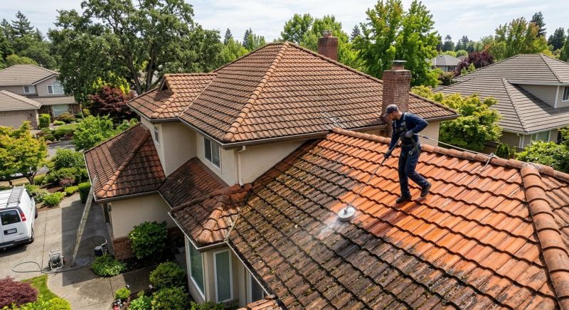 Tile Roof Cleaning in Vancouver, WA